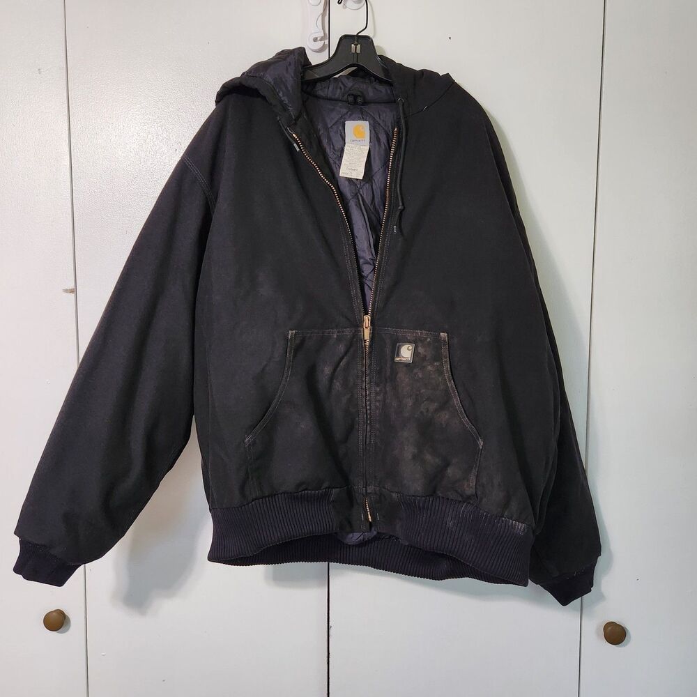 Carhartt J133 BLK Extremes Jacket Insulated Work Men's 2XLT